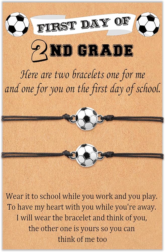 Jeka first day of school bracelet